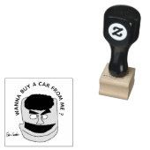 Wanna Buy A Car From Me ? puppet sales parody ラバースタンプ (押印)