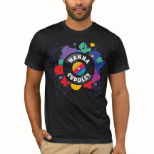 Wanna Cudle -デザイン#1 - Tシャツ(C)