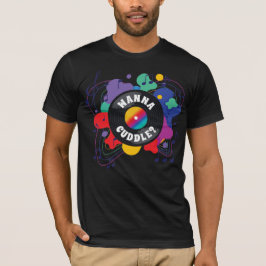 Wanna Cudle -デザイン#1 - Tシャツ(C) Tシャツ