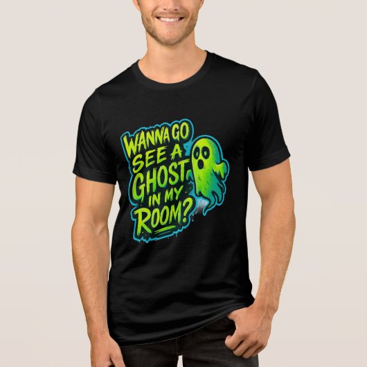 wanna go see a ghost in my room トライブレンドＴシャツ (正面)