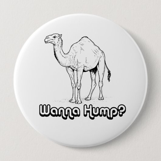 Wanna Hump - 缶バッジ (正面)