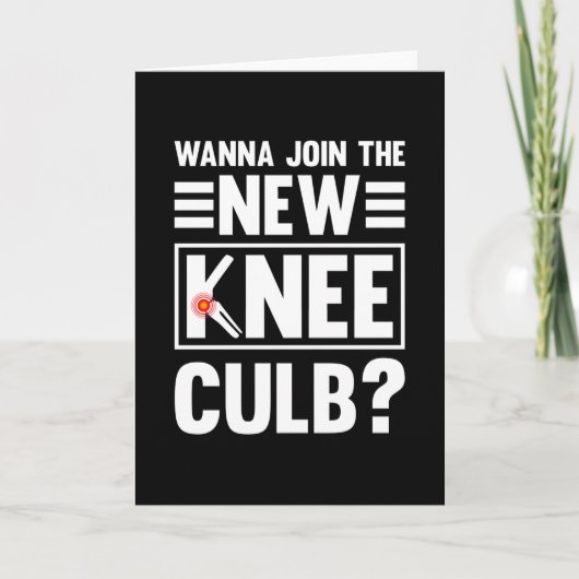 Wanna Join The New Knee Club カード (正面)