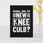 Wanna Join The New Knee Club カード (黄色い花)