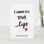 Wanna Kiss Your Other Lips Card カード (正面)