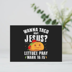 Wanna Taco Bour Jesus Cinco de Mayo Christian サンキューカード