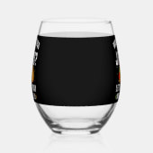 Wanna Taco Bour Jesus Cinco de Mayo Christian ステムなしワイングラス (左)