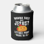 Wanna Taco Bour Jesus Cinco de Mayo Christian 缶クーラー (缶正面)