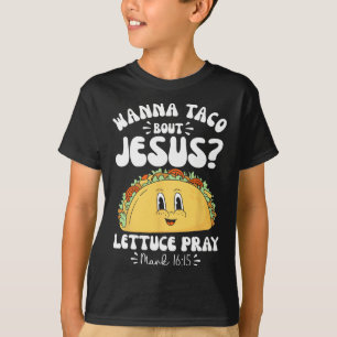 Wanna Taco Bour Jesus Cinco De Mayo Women Chri Tシャツ