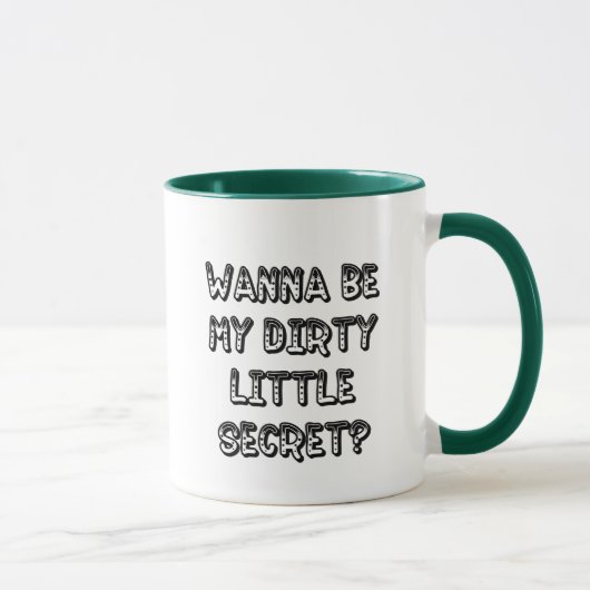 WannaBeMyDirtyLittleSecret マグカップ (右)