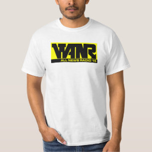 WANRトレドすべてのニュースのラジオ15のロゴ Tシャツ