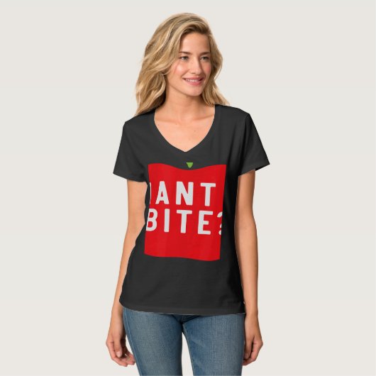 Want A Bite Apple Picking Squad Apple Fruit  Apple Tシャツ (正面フル)