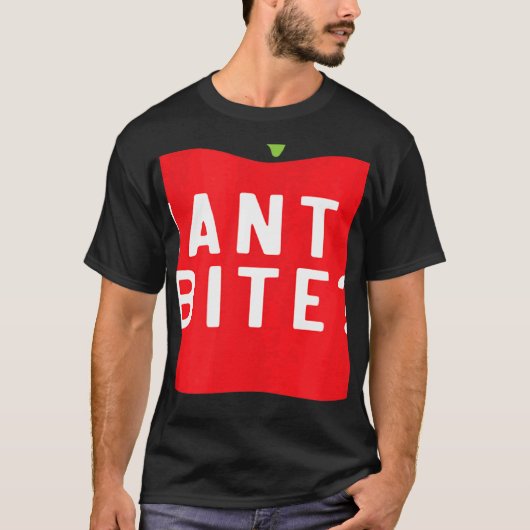 Want A Bite Apple Picking Squad Apple Fruit  Apple Tシャツ (正面)