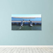 Wantagh Parkway キャンバスプリント (インサイチュ (ウッドフロア))