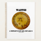 Wanted A Constant In My Life Just Like Pi プランナー手帳 (正面)