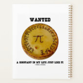 Wanted A Constant In My Life Just Like Pi プランナー手帳 (裏面)