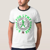 Wanted: A Cure for Lyme Disease Tick Shirt Tシャツ (正面)