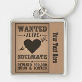 WANTED ALIVE: SOULMATEキーチェーン キーホルダー (正面)