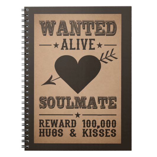 WANTED ALIVE: SOULMATEノートブック ノートブック (正面)