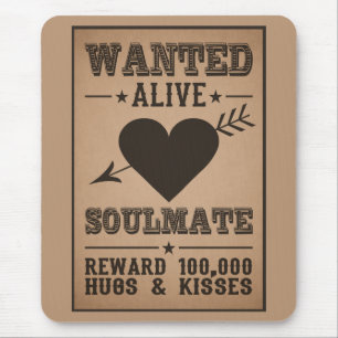 WANTED ALIVE: SOULMATE MOUSEPAD マウスパッド