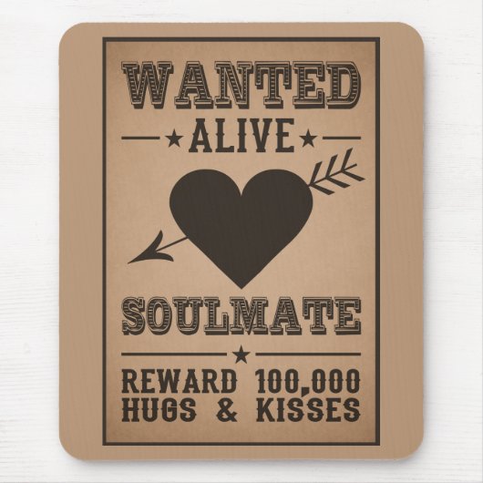 WANTED ALIVE: SOULMATE MOUSEPAD マウスパッド (正面)