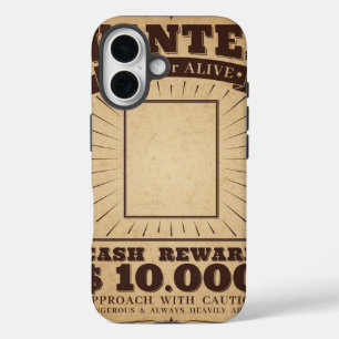 Wanted DeadまたはAlive iPhone 16ケース
