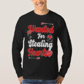 Wanted For Stealing Hearts Tシャツ (正面)
