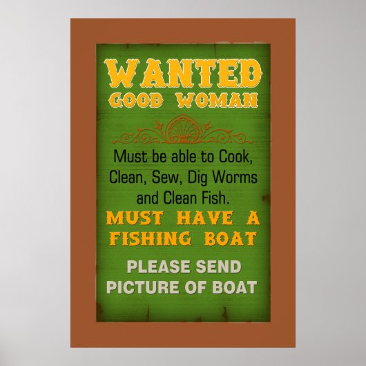 Wanted Good Woman Poster ポスター (正面)