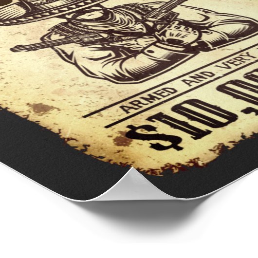 Wanted Personalized ポスター (角)