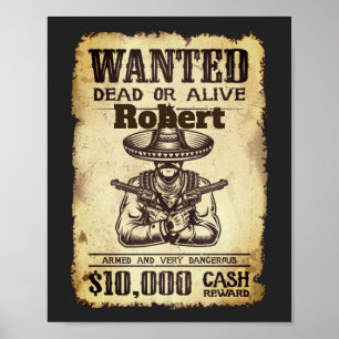 Wanted Personalized ポスター