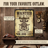 Wanted Personalized ポスター