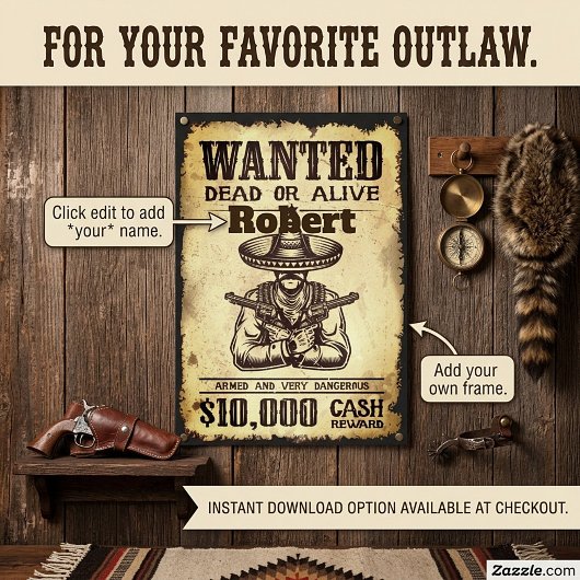 Wanted Personalized ポスター