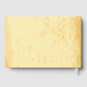 Wanted Poster結婚の🤠カスタム写真 ゲストブック (裏面)