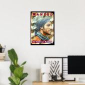WANTED POSTER ポスター (ホームオフィス)