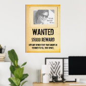 WANTED - Poster ポスター (ホームオフィス)