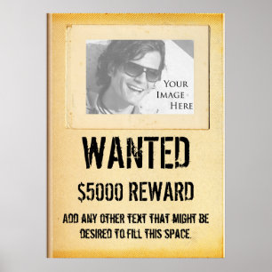 WANTED - Poster ポスター