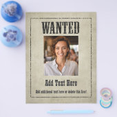 WANTED POSTER as a チラシ (シングル)