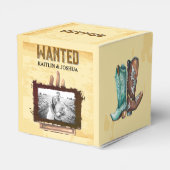 WANTED Poster 🤠 Cowboy Boots 結婚's フェイバーボックス (裏面サイド)