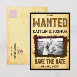 Wanted Poster 💍 Old Western結婚's Photo セーブザデート