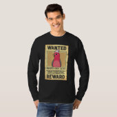 Wanted Poster Parrot I Rose-breasted Galah Cockato Tシャツ (正面フル)