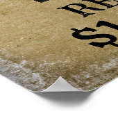 Wanted Poster - photo and you decide the "crime" ポスター (角)