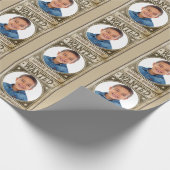 Wanted Poster Western Rodeo写真 ラッピングペーパー (角)