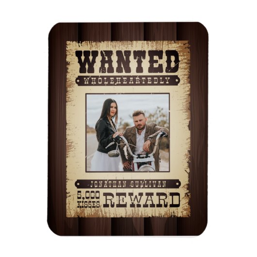 Wanted Whole Westernのポスター写真 マグネット (縦)