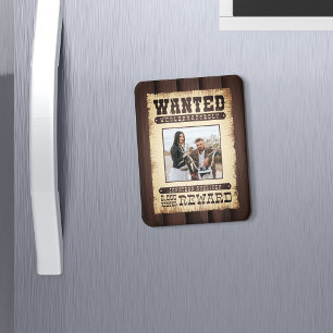 Wanted Whole Westernのポスター写真 マグネット