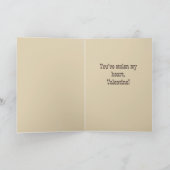 Wanted Whole Western Posterバレンタイン カード (内部)