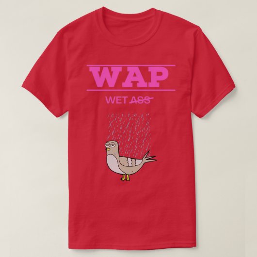 WAP 1 Tシャツ (デザイン正面)
