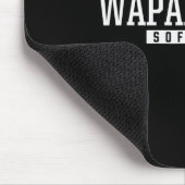 Wapakoneta High School Softll  マウスパッド (コーナー)