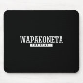 Wapakoneta High School Softll  マウスパッド (正面)