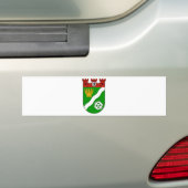 Wappen Berlin Marzahn-Hellersdorf バンパーステッカー (車上)