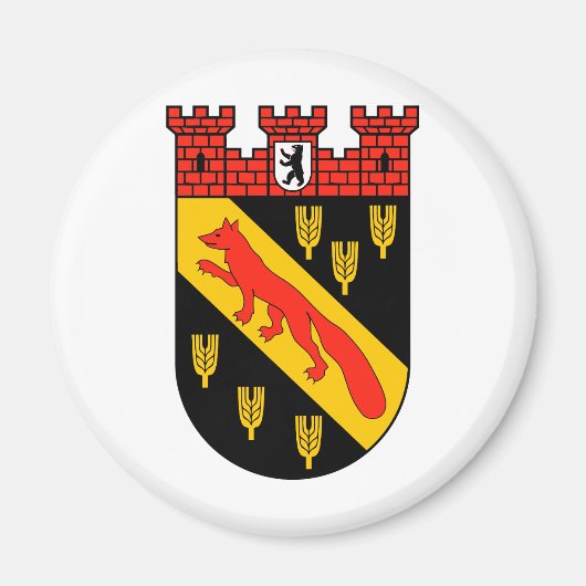 Wappen Berlin-Reinickendorf マグネット (正面)