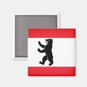  Wappen Berlins Berliner Bär Magnet マグネット (正面/裏面)